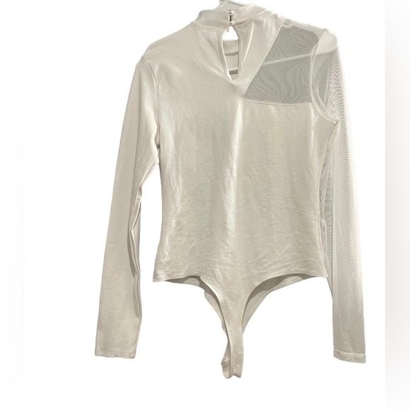 Women's long sleeve shirt/POPULAR 21/Size L/ color white - Picture 2 of 8